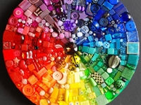 flickr laura pattison Rainbow Mosaic